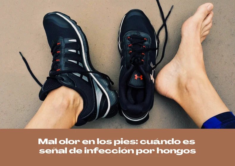 Mal olor en los pies: cuándo es señal de infección por hongos
