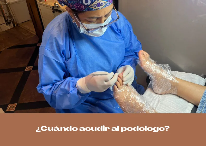 Cuándo acudir al podólogo: señales que no debes ignorar